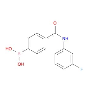 N-3-Fluorophenyl 4-boronobenzamide
