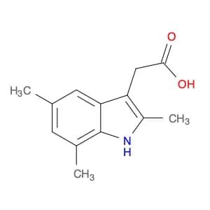 2-(2,5,7-Trimethyl-1H-indol-3-yl)acetic acid