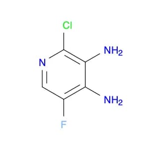 2-Chloro-5-fluoropyridine-3,4-diamine