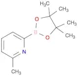 2-methyl-6-(tetramethyl-1,3,2-dioxaborolan-2-yl)pyridine