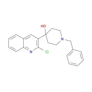1-Benzyl-4-(2-chloroquinolin-3-yl)piperidin-4-ol