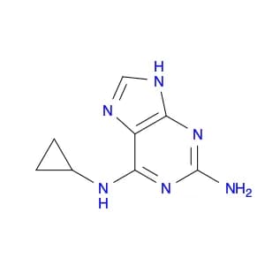 2-Amino-6-cyclopropylamino-9H-purine