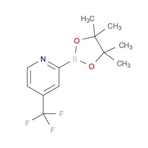 2-(4,4,5,5-Tetramethyl-1,3,2-dioxaborolan-2-yl)-4-(trifluoromethyl)pyridine