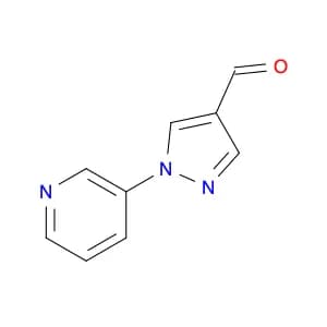 1-(3-Pyridinyl)- 1H-pyrazole-4-carbaldehyde