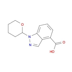 1-(Tetrahydro-pyran-2-yl)-1h-indazole-4-carboxylic acid