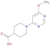 1-(6-Methoxy-pyrimidin-4-yl)-piperidine-4-carboxylic acid