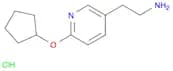 2-(6-(cyclopentyloxy)pyridin-3-yl)ethanaMine dihydrochloride