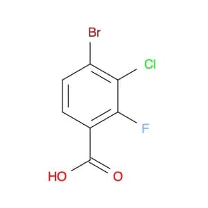 4-Bromo-3-chloro-2-fluorobenzoic acid