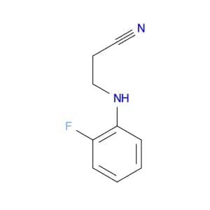 3-((2-Fluorophenyl)amino)propanenitrile