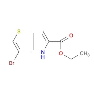 ethyl 3-broMo-4H-thieno[3,2-b]pyrrole-5-
carboxylate