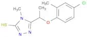 5-[1-(4-Chloro-2-methylphenoxy)ethyl]-4-methyl-4H-1,2,4-triazole-3-thiol