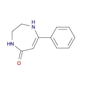 7-phenyl-2,3,4,5-tetrahydro-1H-1,4-diazepin-5-one