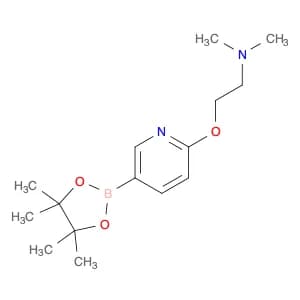 N,N-Dimethyl-2-((5-(4,4,5,5-tetramethyl-1,3,2-dioxaborolan-2-yl)pyridin-2-yl)oxy)ethanamine