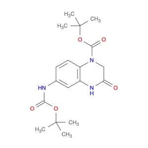4-Boc-7-Bocamino-3,4-dihydroquinoxalin-2-one