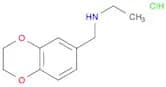 [(2,3-dihydro-1,4-benzodioxin-6-yl)methyl](ethyl)amine hydrochloride