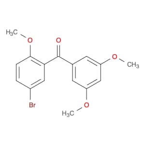 (5-Bromo-2-methoxyphenyl)(3,5-dimethoxyphenyl)methanone