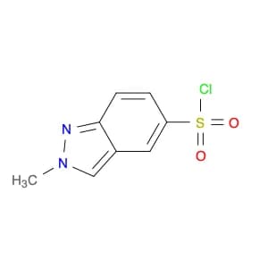 2-methyl-2H-indazole-5-sulfonyl chloride