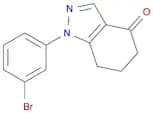 1-(3-Bromophenyl)-4,5,6,7-tetrahydro-1H-indazol-4-one