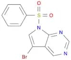 5-bromo-7-(phenylsulfonyl)-7H-Pyrrolo[2,3-d]pyrimidine
