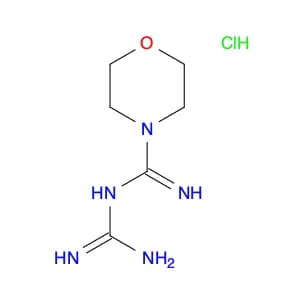 4-Morpholinecarboximidamide, N-(aminoiminomethyl)-,monohydrochloride