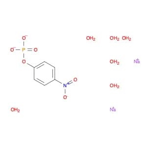 Phosphoric acid, mono(4-nitrophenyl) ester, sodium salt, hydrate(1:2:6)OTHER CA INDEX NAMES:Phosph…
