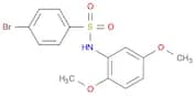 4-Bromo-n-(2,5-dimethoxy-phenyl)-benzenesulfonamide