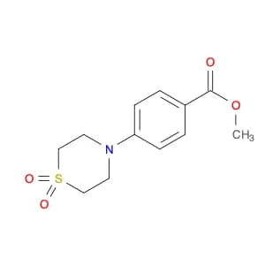 Methyl 4-(1,1-dioxidothiomorpholino)benzoate