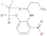 2-Butyramido-3-nitrophenyl trifluoromethanesulfonate