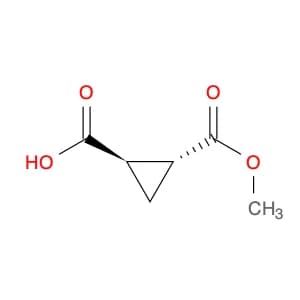 1,2-Cyclopropanedicarboxylic acid, monomethyl ester, (1R,2R)-rel-