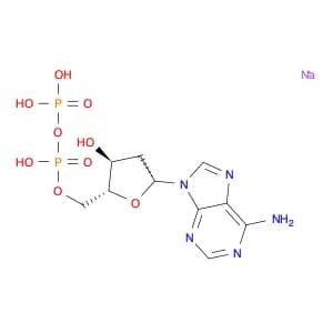 disodium hydrogen ({[(2R,3S,5R)-5-(6-amino-9H-purin-9-yl)-3-hydroxyoxolan-2-yl]methyl phosphonato}…