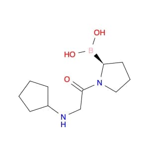 (2S)-1-[2-(Cyclopentylamino)acetyl]pyrrolidine-2-boronic acid