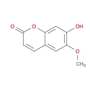 2H-1-Benzopyran-2-one, 7-hydroxy-6-methoxy-