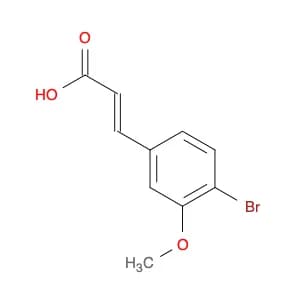 2-Propenoic acid, 3-(4-bromo-3-methoxyphenyl)-, (2E)-