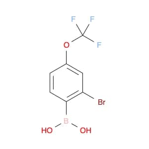 2-Bromo-4-(trifluoromethoxy)phenylboronic acid