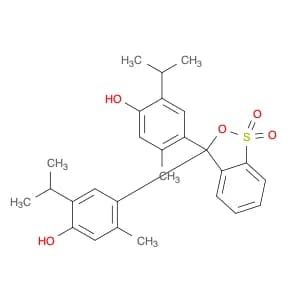 Phenol, 4,​4'-​(1,​1-​dioxido-​3H-​2,​1-​benzoxathiol-​3-​ylidene)​bis[5-​methyl-​2-​(1-​methyleth…