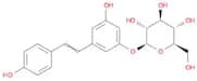 b-D-Glucopyranoside, 3-hydroxy-5-[2-(4-hydroxyphenyl)ethenyl]phenyl