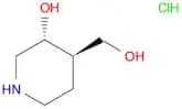 (3R,​4R)​-​rel-3-​hydroxy-​4-​Piperidinemethanol hydrochloride
