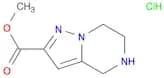 Methyl 4,5,6,7-tetrahydropyrazolo[1,5-a]pyrazine-2-carboxylate hydrochloride