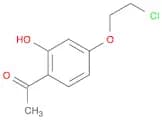 1-[4-(2-chloroethoxy)-2-hydroxyphenyl]ethan-1-one