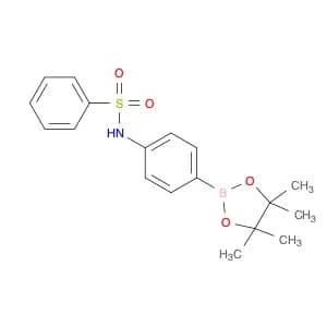 N-[4-(Tetramethyl-1,3,2-dioxaborolan-2-yl)phenyl]benzenesulfonamide