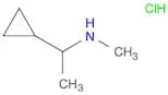 (1-cyclopropylethyl)(methyl)amine hydrochloride