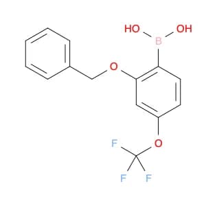 (2-(Benzyloxy)-4-(trifluoromethoxy)phenyl)boronic acid
