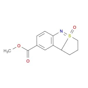 methyl 6-oxo-6λ⁶-thia-7-azatricyclo[6.4.0.0²,⁶]dodeca-1(12),6,8,10-tetraene-11-carboxylate