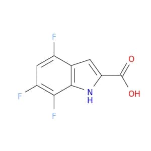 4,6,7-Trifluoro-1H-Indole-2-Carboxylic Acid