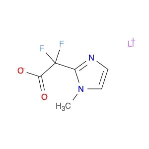lithium(1+) ion 2,2-difluoro-2-(1-methyl-1H-imidazol-2-yl)acetate