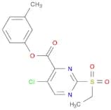 m-Tolyl 5-chloro-2-(ethylsulfonyl)pyrimidine-4-carboxylate