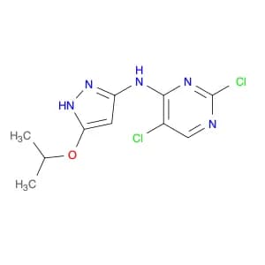 2,5-DICHLORO-N-(5-ISOPROPOXY-1H-PYRAZOL-3-YL)PYRIMIDIN-4-AMINE