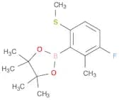 3-Fluoro-2-methyl-6-(methylthio)phenylboronic acid pinacol ester