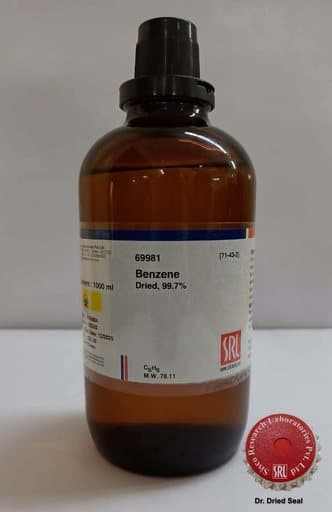 Benzene Dried, 99.7%, water 0.005%