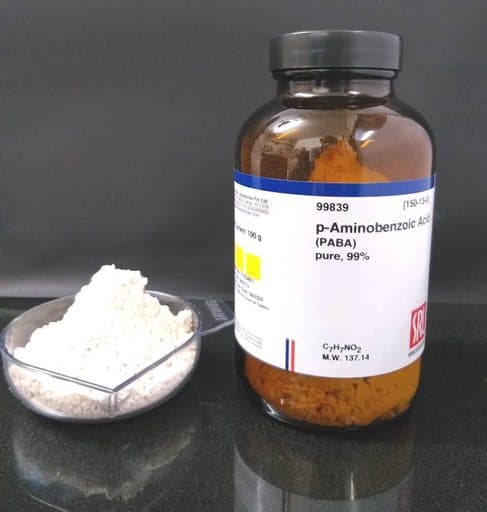 p-Aminobenzoic Acid (pABA) pure, 99%